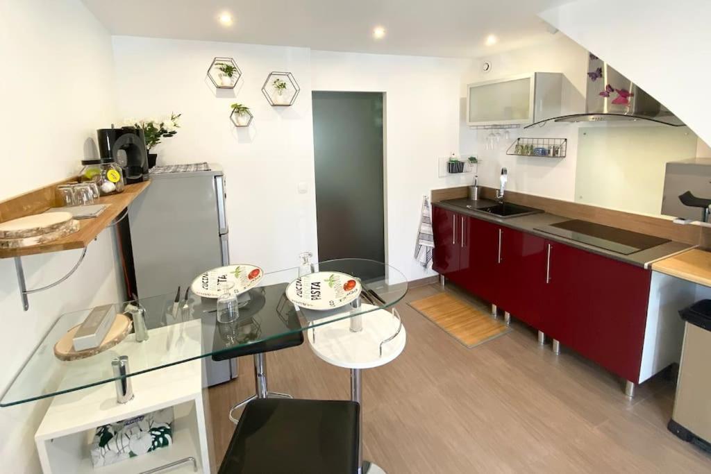 Charmant Duplex Talence Cocooning 波尔多 外观 照片